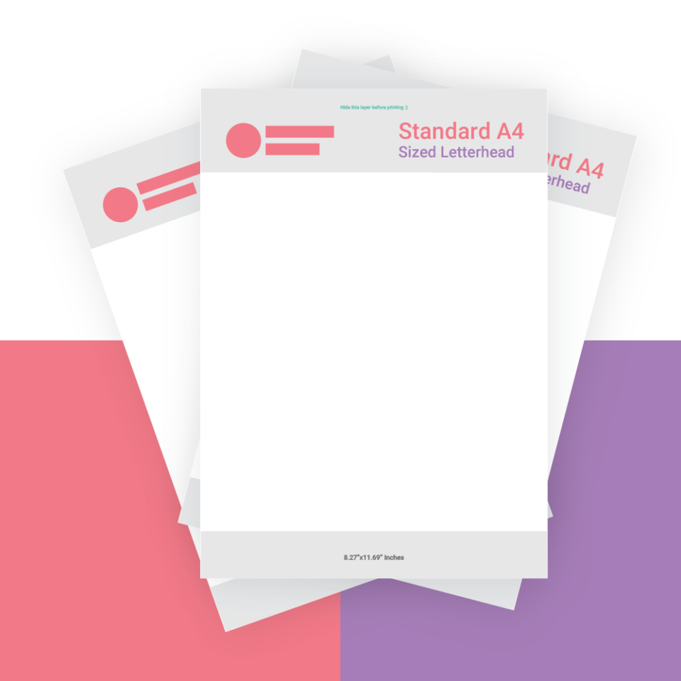 Thebranddesign-Standard A4 letterhead-Mock