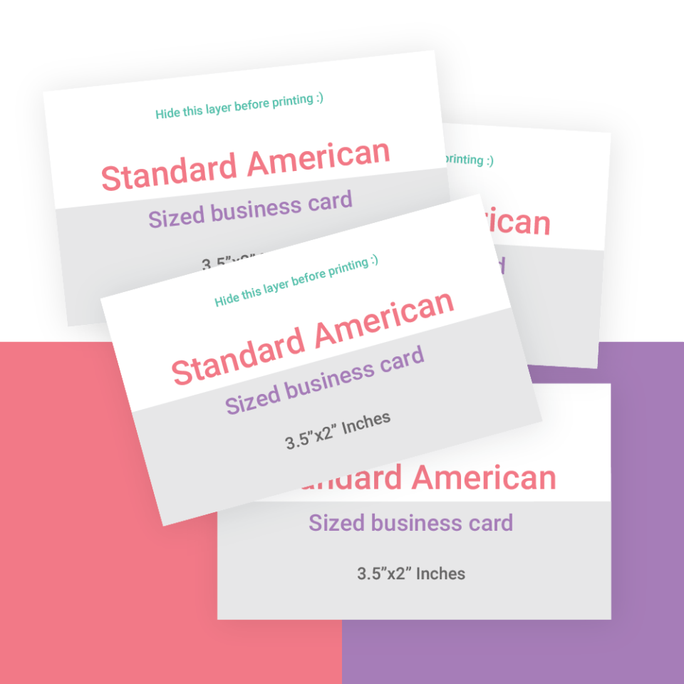 Thebranddesign-Standard American Sized business card-Mock