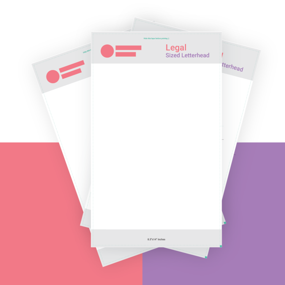 thebranddesign-Legal size letterhead-Mock