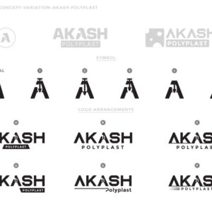 AkashPolyplast-Logo-Development